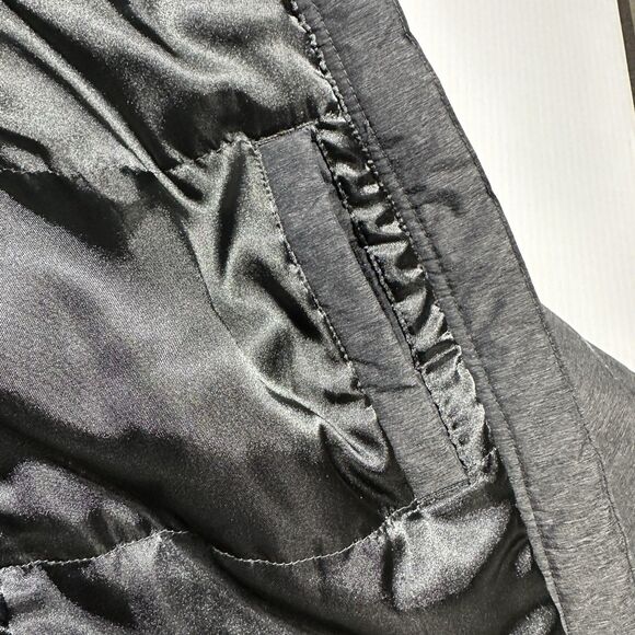 Columbia Jacket Women’s L Large Gray Hooded Insulated Zip & Button Coat Outdoor - Picture 7 of 13